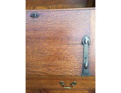 Maple & Co. An Arts and Crafts oak bureau bookcase - Thumbnail 4