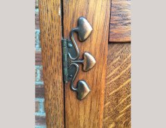 Maple & Co. An Arts and Crafts oak bureau bookcase - Thumbnail 5