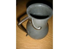 Birmingham Guild of Handicraft. A little pewter jug - Thumbnail 6