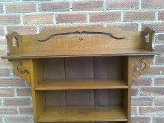 Liberty & Co. a Good Quality Arts & Crafts Golden Oak Bookcase & Matching Bureau Bookcase - Thumbnail 12