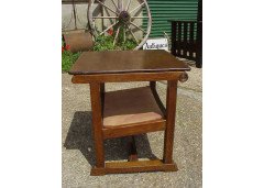 A Retro Monks Seat/side Table - Thumbnail 4