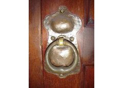 Liberty and Co. A walnut hall robe with fantastic hand formed copper handle - Thumbnail 3