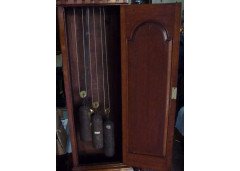 Shapland and Petter. An Arts and Crafts oak Grandfather clock of superior quality - Thumbnail 11