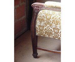 Louis Majorelle. An Art Nouveau armchair of generous proportions - Thumbnail 8