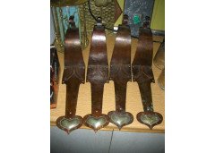 Birmingham Guild of Handicraft. A set of four Arts and Crafts copper wall lights - Thumbnail 13