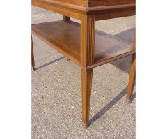 An Arts and Crafts oak cabinet with large internal cupboard - Thumbnail 4
