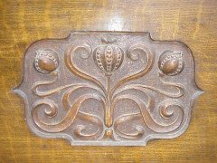 Wylie and Lochhead. a Good Quality Oak Arts and Crafts Glasgow Style Sideboard - Thumbnail 8