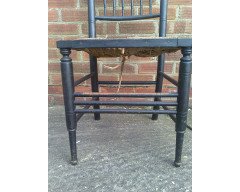 Liberty and Co. an Aesthetic Movement Ebonised Chair - Thumbnail 5