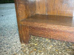 Liberty and Co. A quality Arts and Crafts oak bookcase - Thumbnail 8