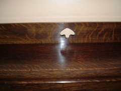 Liberty and Co. A quality Arts and Crafts oak bookcase - Thumbnail 11