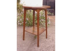 A Very Stylish Little Arts and Crafts Green Tiled Top Table - Thumbnail 2