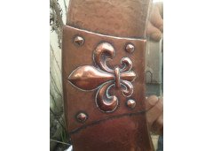 Liberty and Co. An Arts and Crafts copper mirror - Thumbnail 4