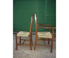 Liberty and Co. A set of six and a set of four dining chairs after a design by W Lethaby. - Thumbnail 3