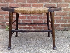 An Arts and Crafts Piano Stool - Thumbnail 2