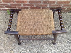 An Arts and Crafts Piano Stool - Thumbnail 4