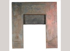 Thomas Jeckyll for Barnard Bishop and Barnard. A cast iron fireplace insert - Thumbnail 1