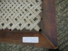Liberty and Co. A walnut Thebes stool - Thumbnail 4