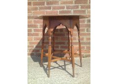 Liberty and Co. A rare Liberty and Co oak sidetable - Thumbnail 2