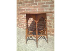 Liberty and Co. A rare Liberty and Co oak sidetable - Thumbnail 3