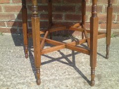 Liberty and Co. A rare Liberty and Co oak sidetable - Thumbnail 6