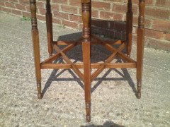 Liberty and Co. A rare Liberty and Co oak sidetable - Thumbnail 7