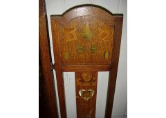 Shapland and Petter. A good Arts and Crafts oak bedroom pair with abalone - Thumbnail 24