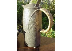 Archibald Knox for Liberty and Co. A Tudric four-piece tea set - Thumbnail 3