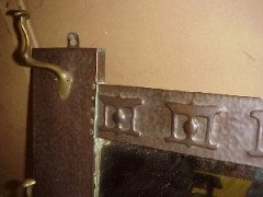 A Copper Patinated Brass Bevelled Mirror Bordered with Hand Repousse Fruit and Floral Decoration - Thumbnail 2