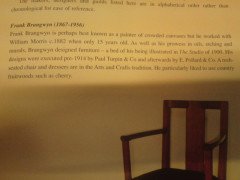 Frank Brangwyn. An important armchair for Rowley Gallery - Thumbnail 24
