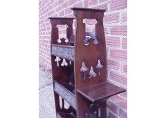 Shapland and Petter (attributed). An Arts and Crafts small bookcase - Thumbnail 3