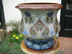 Martin Harradine for Royal Doulton. A Jardiniere and stand probably - Thumbnail 3