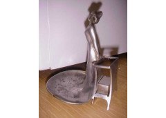 An Art Nouveau Maiden incorporating a match box - Thumbnail 4