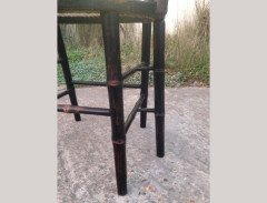 A very rare six leg cane seated armchair - Thumbnail 14