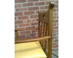 A Pair of Good Quality Oak Armchair - Thumbnail 11