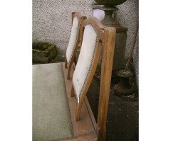 Four Good Quality Oak Glasgow School Benches - Thumbnail 7