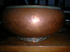 Dryad. A good quality hand hammered bowl - Thumbnail 1
