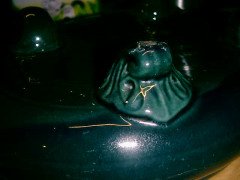 A Brannam Ware Planter with Scroll Feet and Numbered 922 - Thumbnail 5