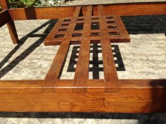 An Arts and Crafts Glasgow Style Oak Side Table - Thumbnail 4