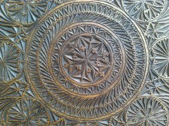Liberty and Co (attributed). A rare Anglo-Moorish eight leg Octagonal sidetable in the style of E W Godwin - Thumbnail 5