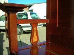 G M Ellwood for John Brinsmead and Sons. A mahogany and inlaid upright piano - Thumbnail 8