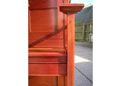 G M Ellwood for John Brinsmead and Sons. A mahogany and inlaid upright piano - Thumbnail 10