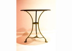 A 19th century Piatra Dura side table with inlaid marble top - Thumbnail 3