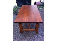 Liberty and Co (style Of). a Good Quality Arts and Crafts Oak Dining Table - Thumbnail 2