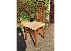 A Continental fruitwood sidechair - Thumbnail 3