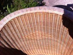 Dryad. a Good Pair of Wicker Armchair - Thumbnail 8