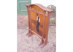 G M Ellwood for J S Henry. A firescreen in the manner of George Montague Ellwood - Thumbnail 2