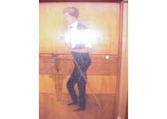 G M Ellwood for J S Henry. A firescreen in the manner of George Montague Ellwood - Thumbnail 4