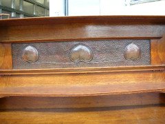 G M Ellwood for Bath Cabinet Makers. An Art and Crafts Glasgow Style oak sideboard - Thumbnail 6