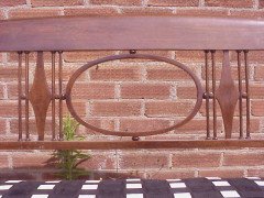 Josef Hoffmann (style of) Made by J and J Kohn. A rare five piece Viennese Secessionist salon suite - Thumbnail 12