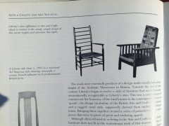 Liberty and Co. A rush seated ladder back armchair - Thumbnail 5